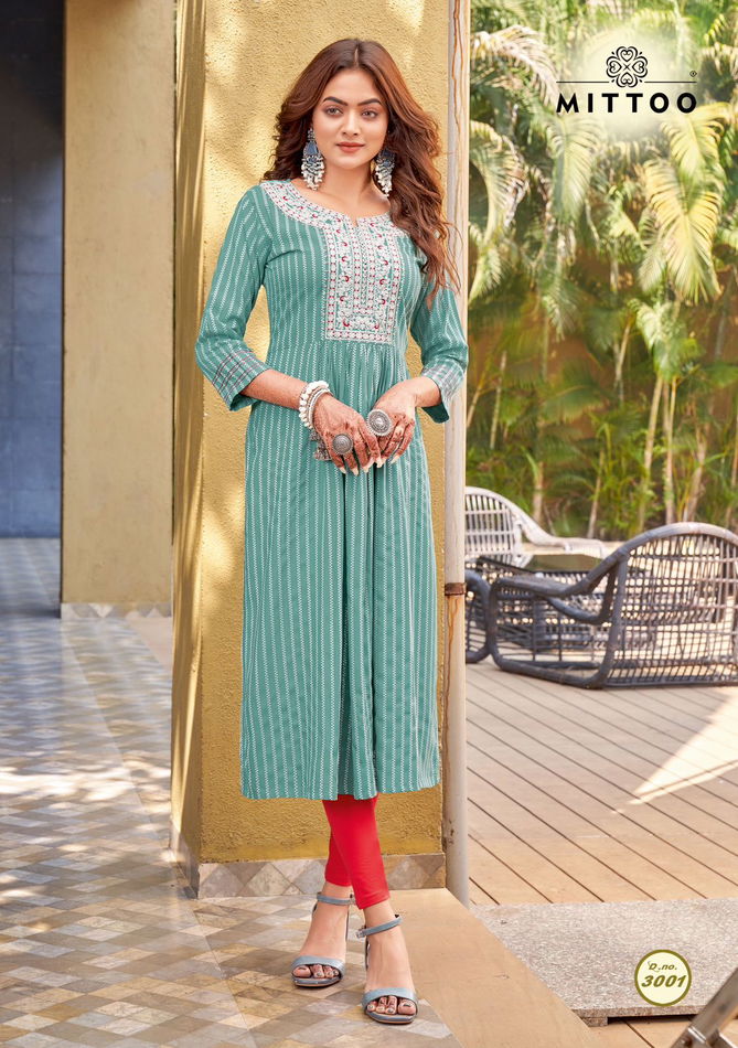 Reet By Mittoo 3001-3004 Designer Kurtis Catalog